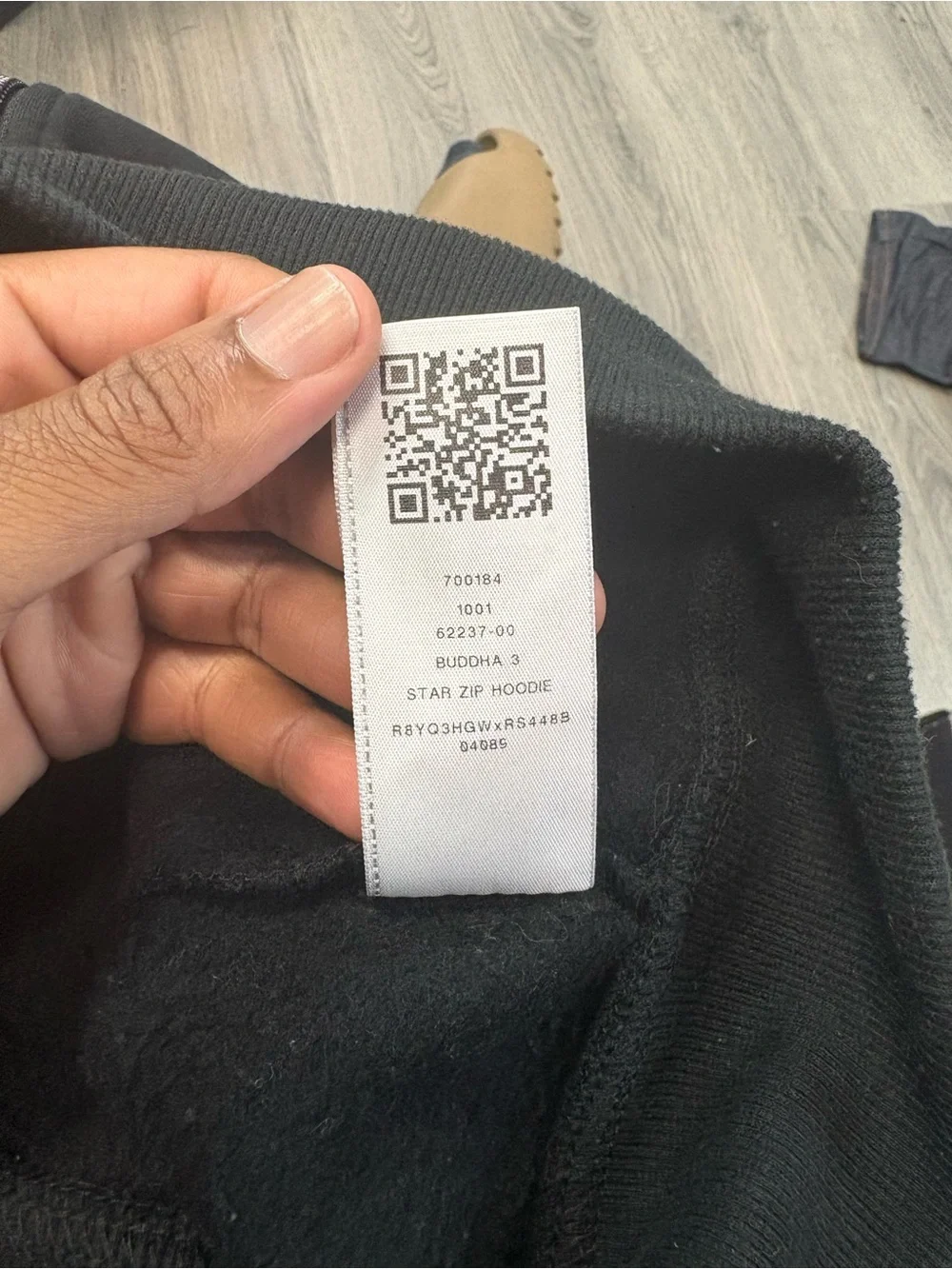 True Religion Black Pullover Hoodie